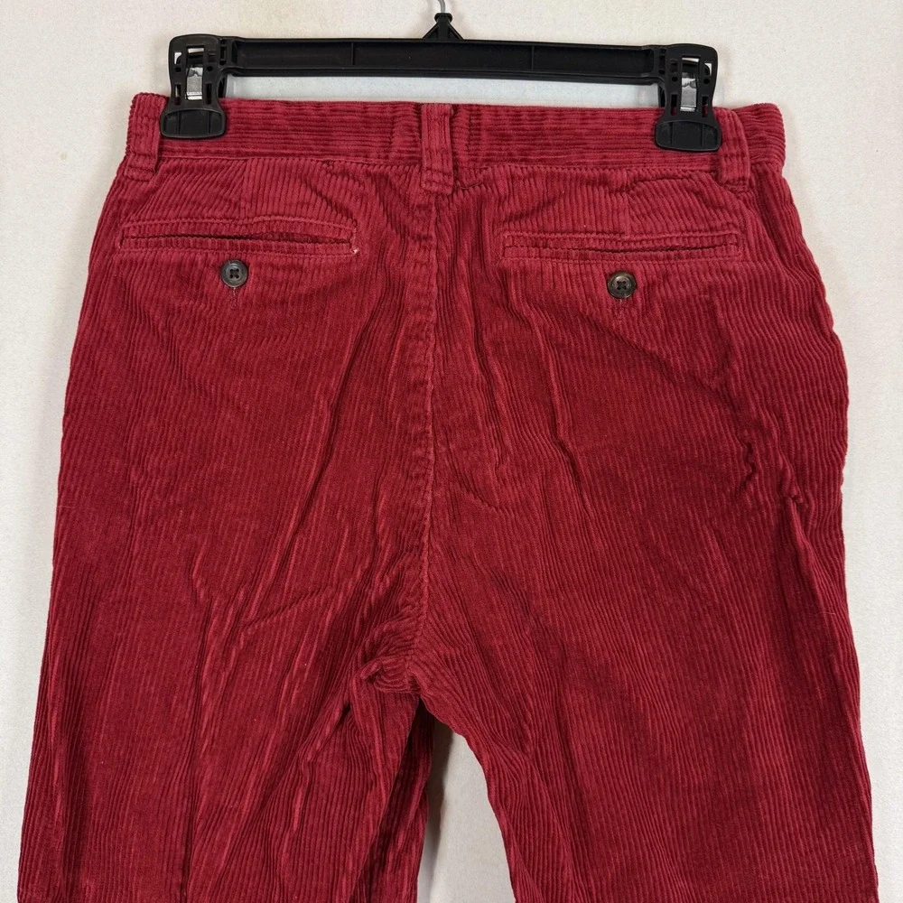 The Children's Place Pants Boys 14 27x28 Red Corduroy Chino Twill Casual School